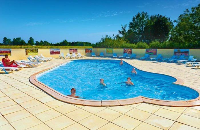 Mobil-Home Cosy 5 Personnes Camping Le Ried - Europapark Boofzheim Exteriör bild